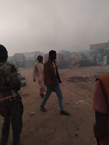 فاجعة حريق سوق الطواحين.. انفجارات غاز وخسائر بالمليارات