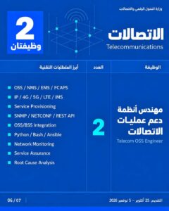 فرصة العمر.. وظائف خالية للشباب بوزارة الاتصالات وهذه طريقة التقديم